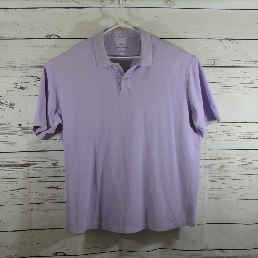Tommy Bahama Lavender Mens XXL Polo Shirt